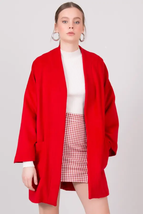 Fashionhunters Rdeči premaz brez BSL pritrditve