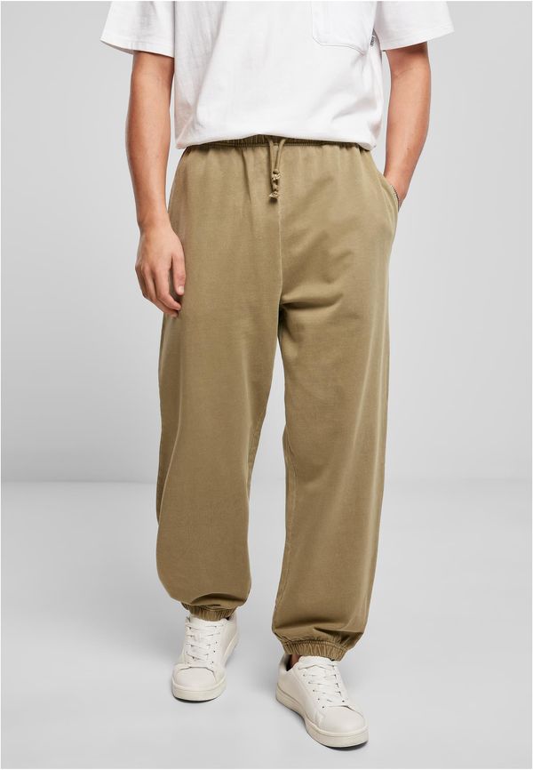 Urban Classics Recolored khaki sweatpants