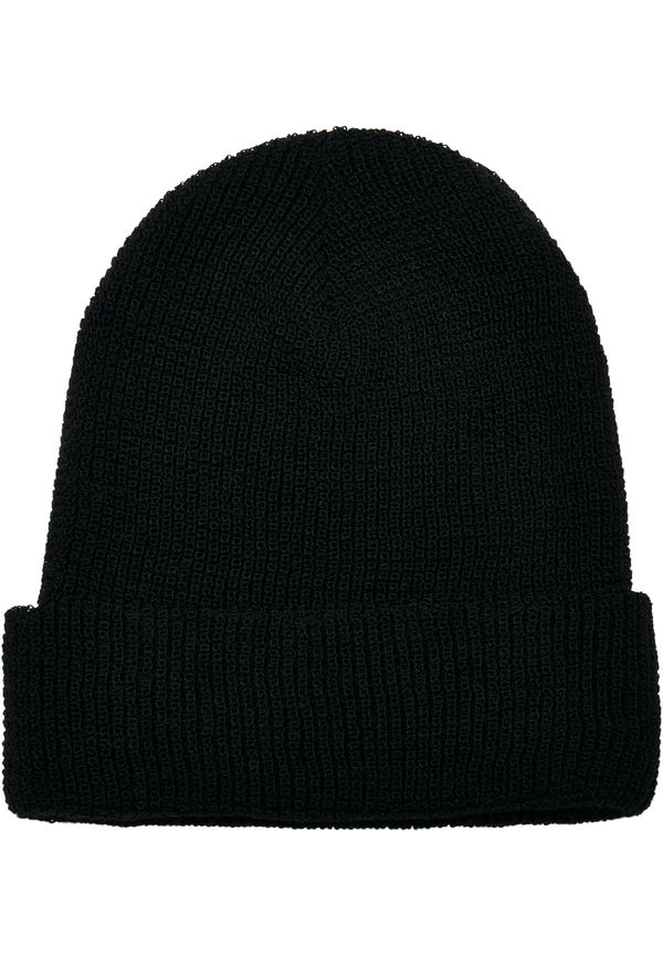 Flexfit Recycled Waffle Knit beanie black