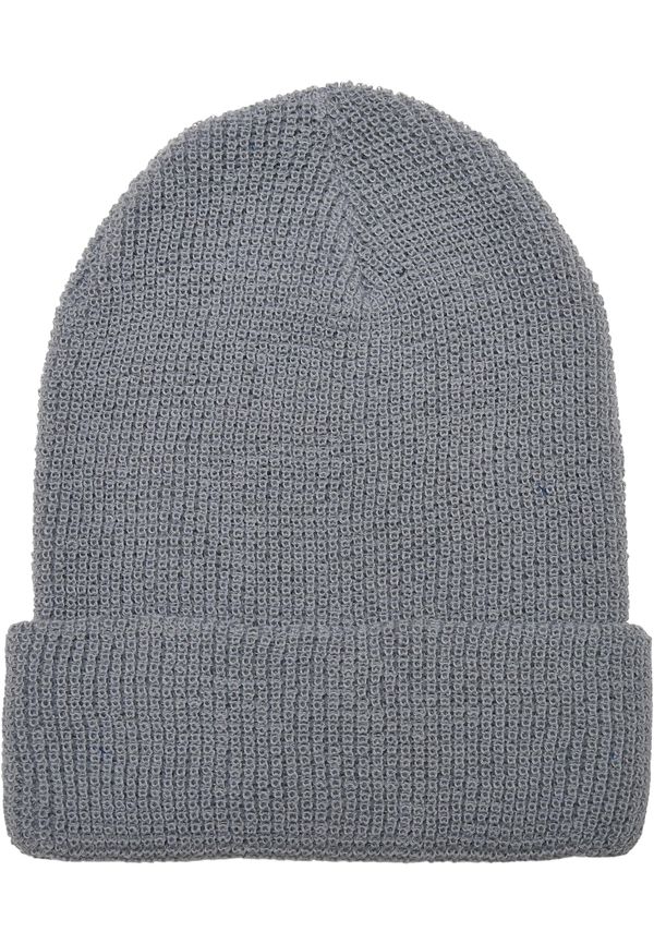 Flexfit Recycled Waffle Knit Beanie Yarn Grey