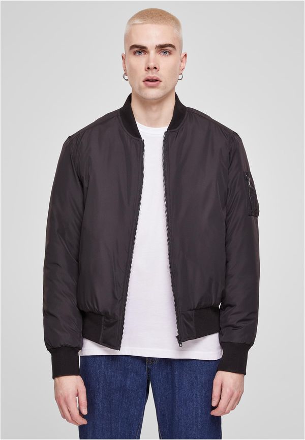 UC Men Recyclet Basic Bomber Jacket Black