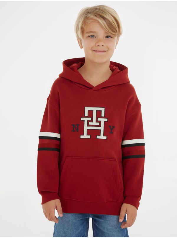 Tommy Hilfiger Red Boys' Hoodie Tommy Hilfiger - Boys