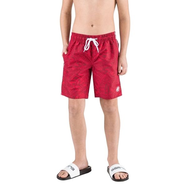SAM73 Red Boys' Patterned Swimsuit SAM 73