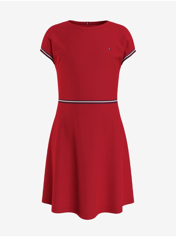 Tommy Hilfiger Red Girls' Dress Tommy Hilfiger - Girls