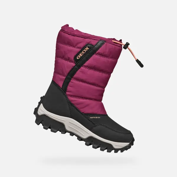 GEOX Red Girls Winter Boots Geox Himalaya B Ab - Girls