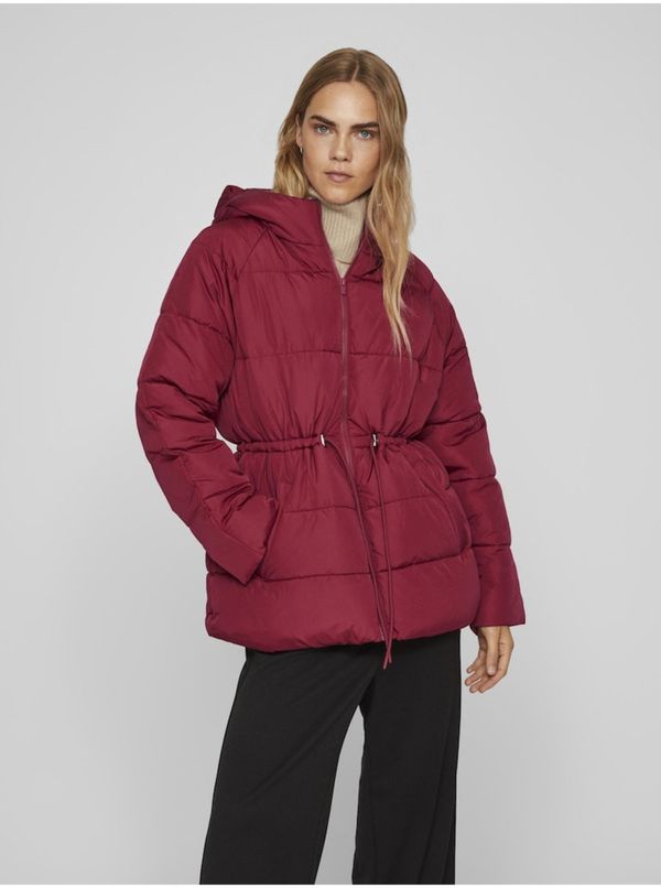 Vila Red Ladies Quilted Jacket VILA Eana - Ladies