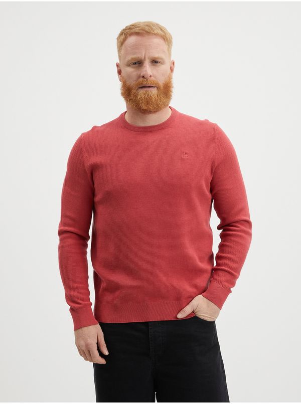 Lerros Red men's basic sweater LERROS - Men