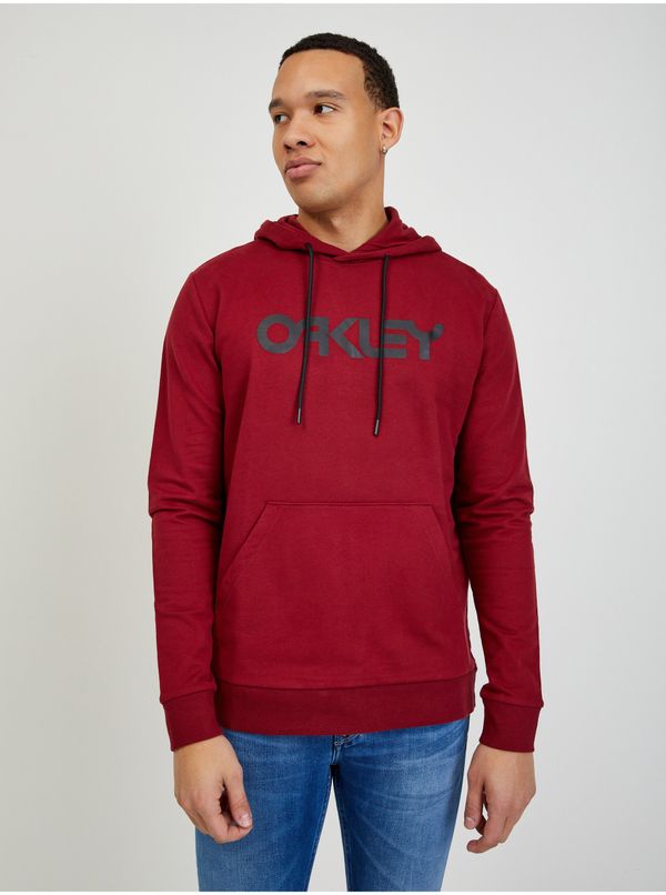 Oakley Red Mens Hoodie Oakley - Men