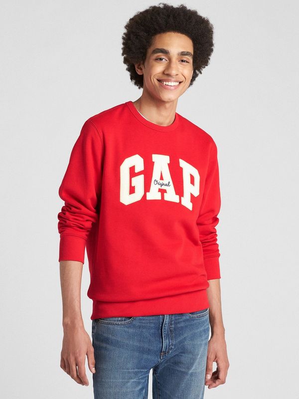GAP Red Men's Sweatshirt GAP Logo