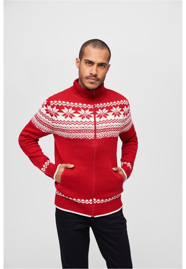 Brandit Red Norweger Cardigan