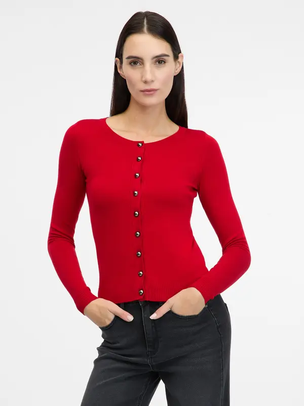 Orsay Red Women's Cardigan ORSAY - Women's