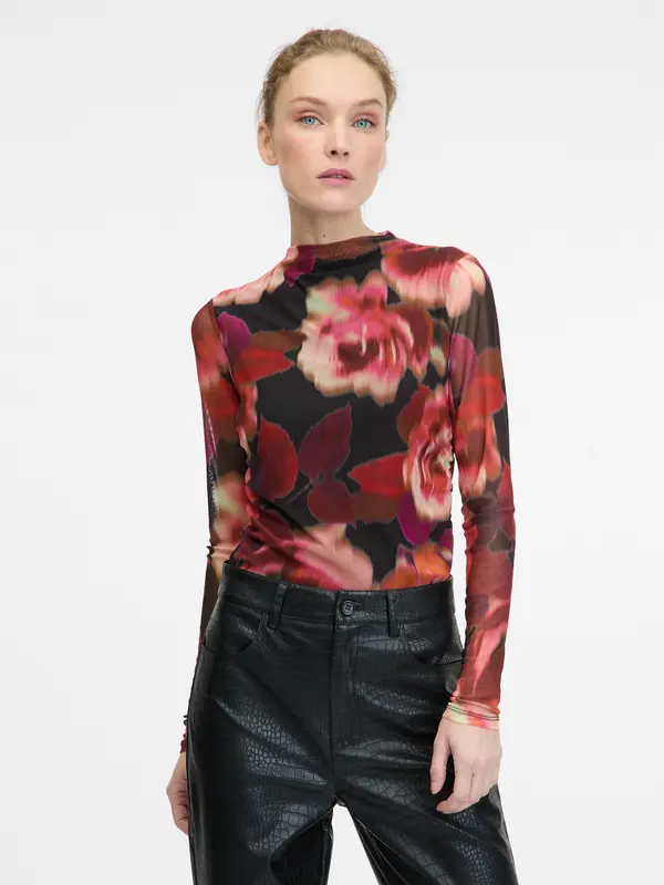 Orsay Red Women's Long Sleeve T-Shirt ORSAY - Women's