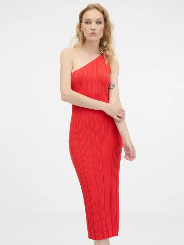 Orsay Red Women's Midi Dress ORSAY - Women's