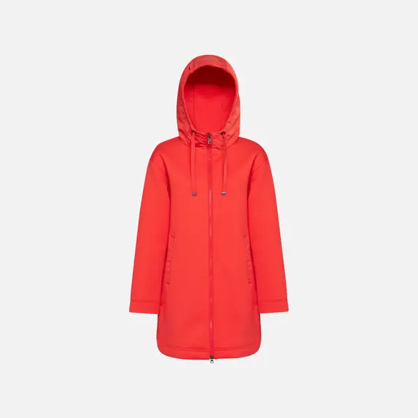 GEOX Red Women's Parka Geox Sweater - Ladies