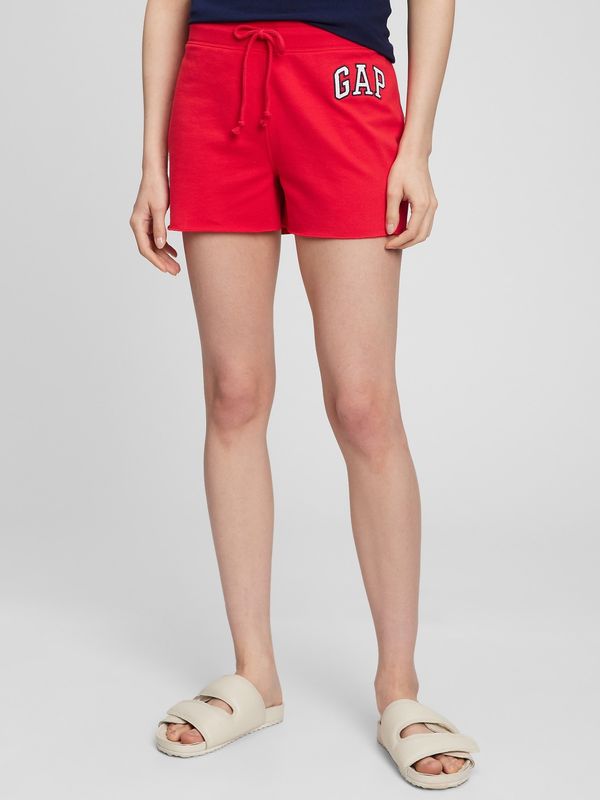 GAP Red women's shorts with GAP logo