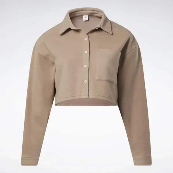 Reebok Reebok pulover iz flisa za večje velikosti