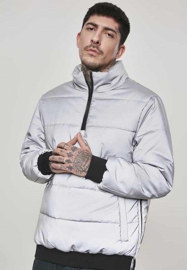 UC Men Reflective Pullover Jacket silver