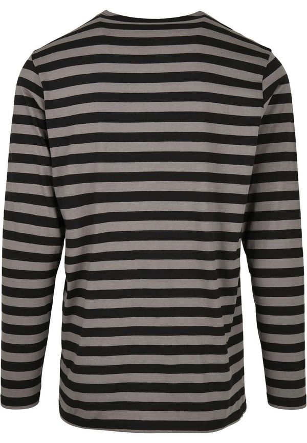 UC Men Regular Stripe LS Asphalt/Black