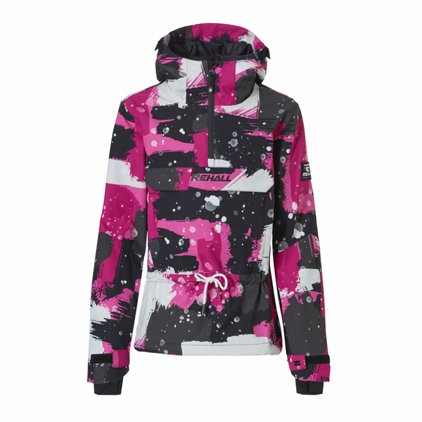 Rehall Rehall Jacket LOIZA-R JR Camo Abstract Brite Pink