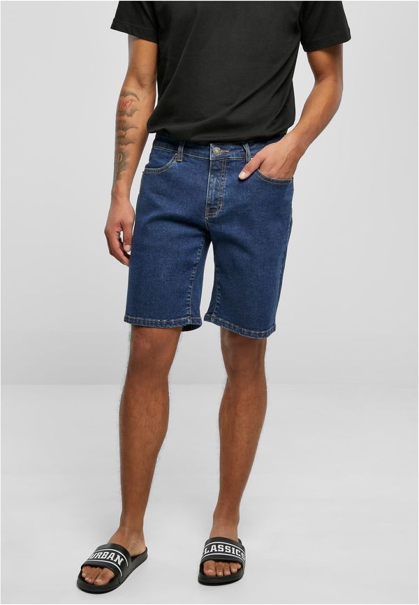 UC Men Relaxed cut denim shorts medium indigo washed