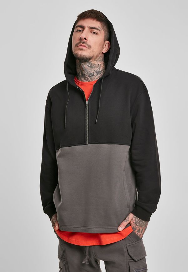 UC Men Relaxed Half-Zip Hoodie Black/Dark Shade