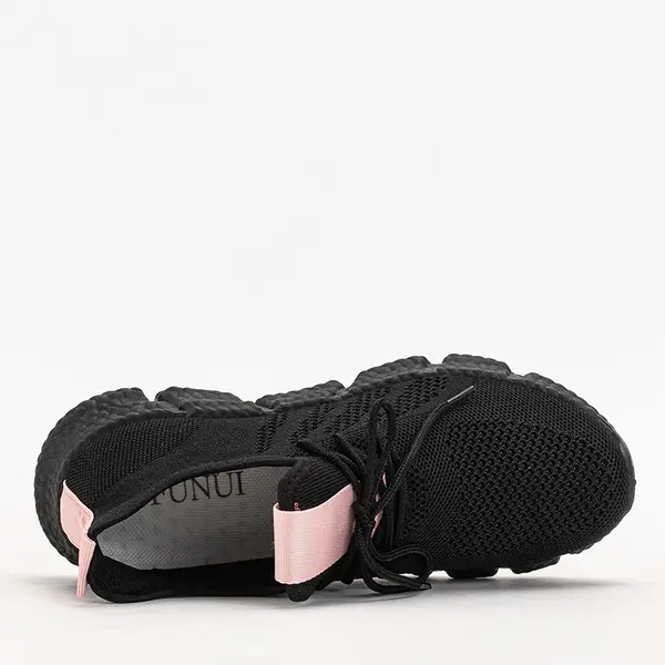 Resti Resti Black and pink women's sports shoes Bommgi - Footwear