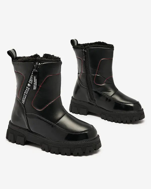 Resti Resti Black children's insulated boots Terixis