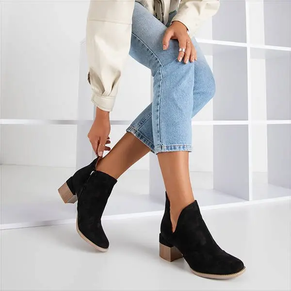 Resti Resti Black women's ankle boots Jeneuer - Footwear
