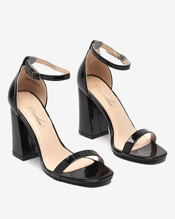 Resti Resti Black women's sandals on the post by Whopso - Footwear