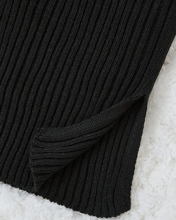 Resti Resti Black women's sweater dress