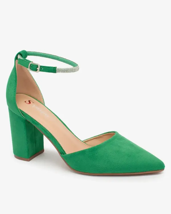 Resti Resti Green women's zirconia pumps Britica