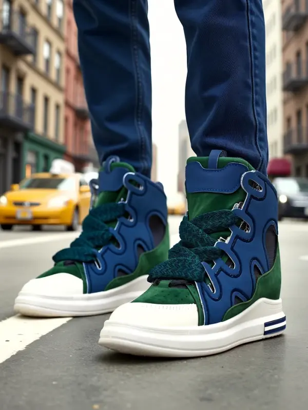 Resti Resti High sports shoes for women with hidden wedge Oblaffi