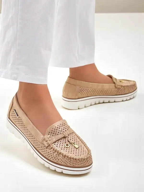 Resti Resti Ladies' perforated moccasins Elissas