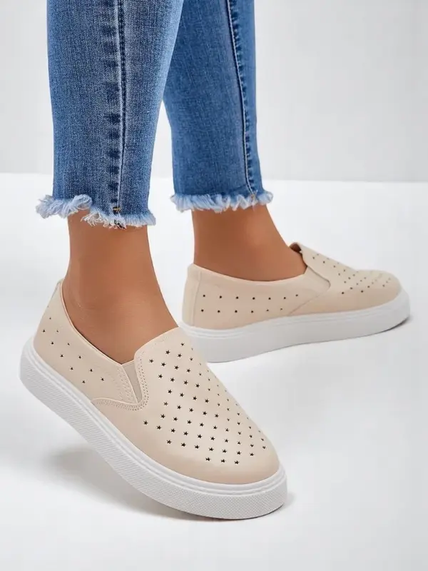 Resti Resti Ladies' perforated sports lace-up shoes Vaned