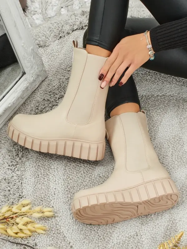 Resti Resti Livora Eco-Leather High Ankle Boots for Women