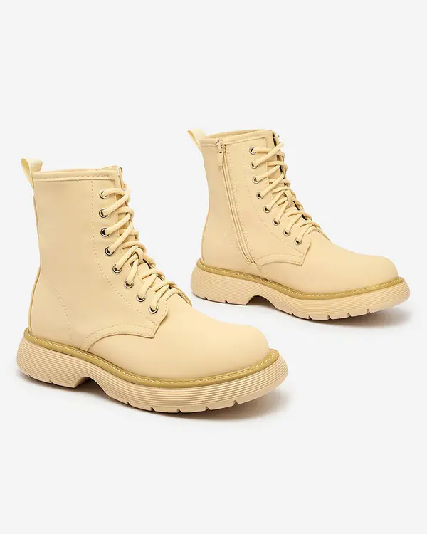 Resti Resti Matte beige women's boots Kucillo