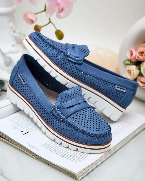 Resti Resti Openwork women's moccasins Leteller