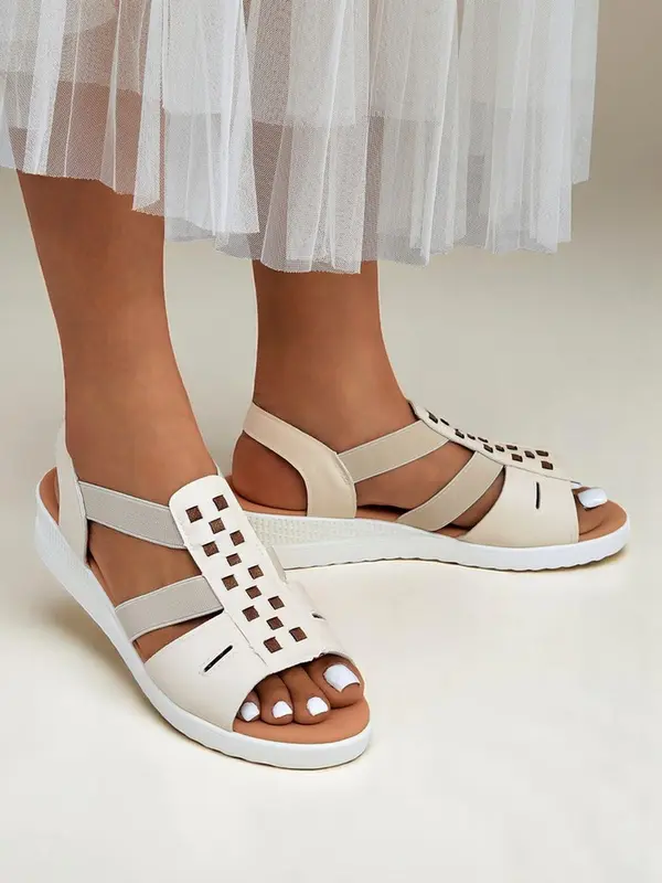 Resti Resti Royal Fashion Women's Sora Low Wedge Sandals