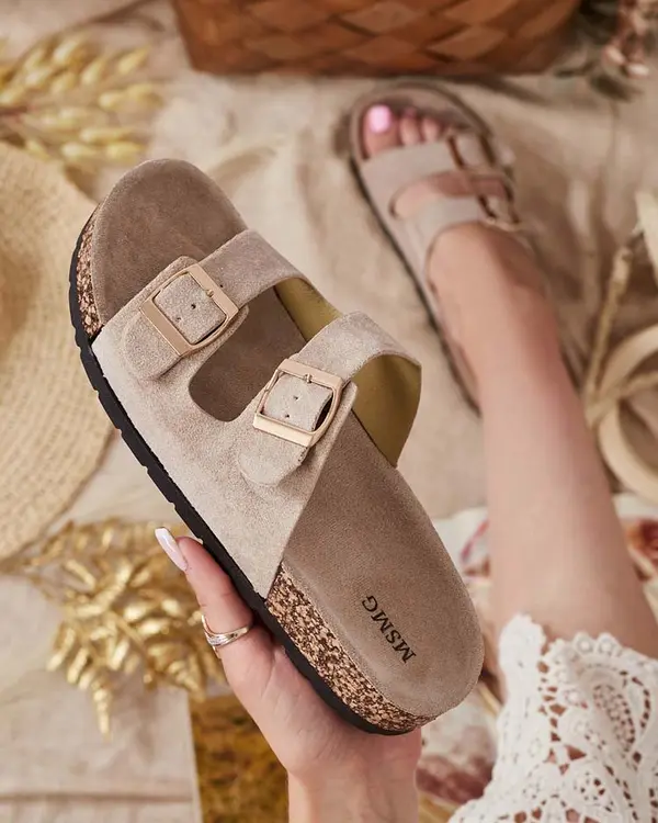 Resti Resti Royalfashion Women's flip-flops with buckles Foumy