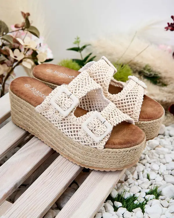 Resti Resti Royalfashion Women's Olcana platform flip-flops