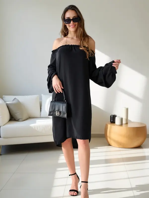 Resti Resti Smooth women's dress a la Spanish with frills