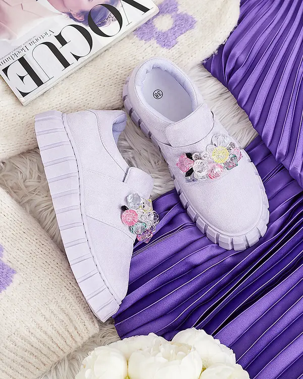 Resti Resti Sports half shoes with colored stones Resinello