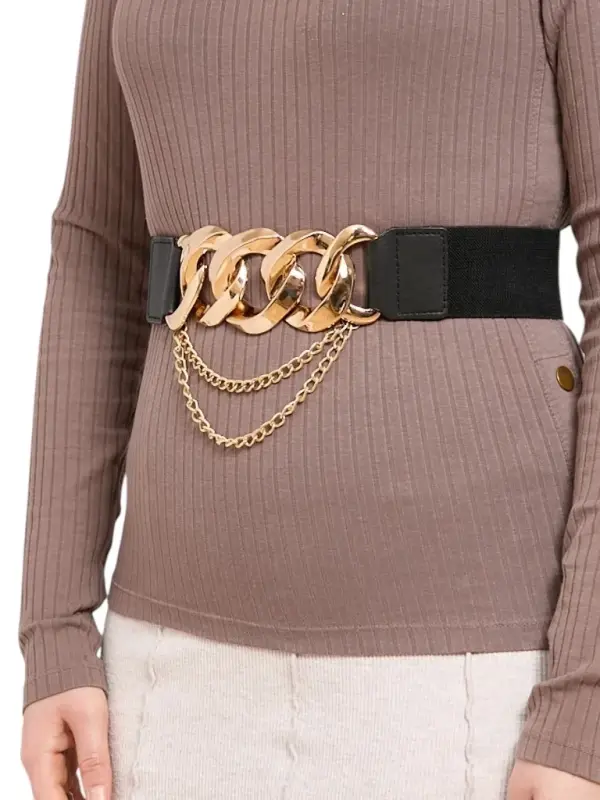 Resti Resti Wide women's elastic pants belt