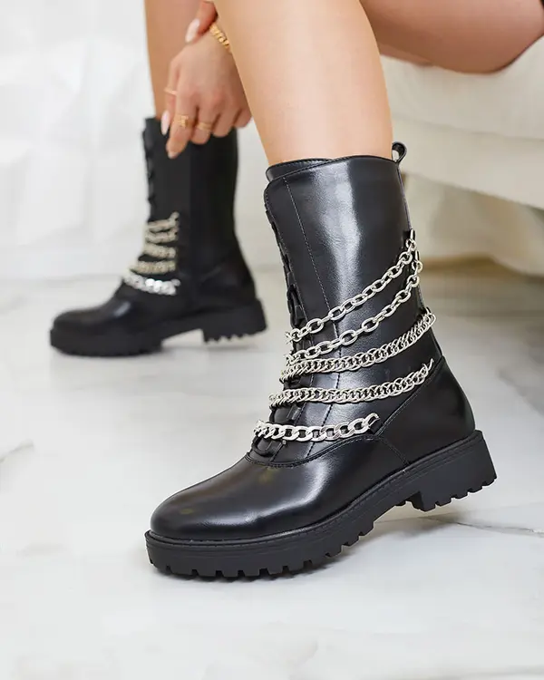 Resti Resti Women's bagger boots in black Goserre