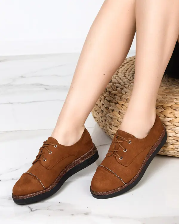 Resti Resti Women's camel low shoes Rilly - Footwear