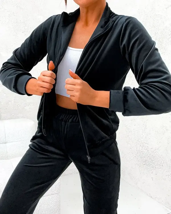 Resti Resti Women's cotton a'la velour set