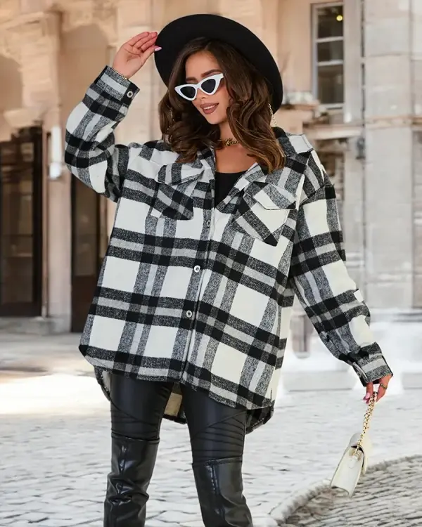 Resti Resti Women's Cotton Shirt Coat