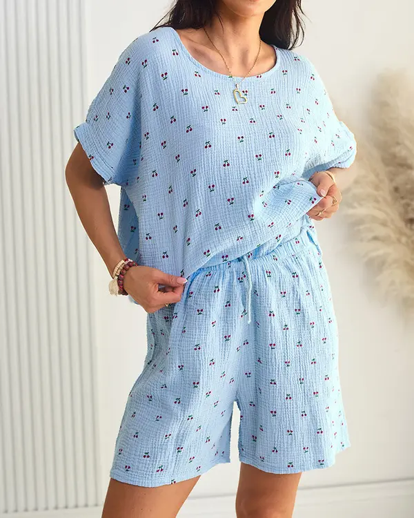 Resti Resti Women's cotton summer set