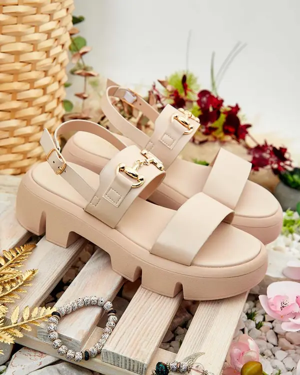 Resti Resti Women's eco-leather platform sandals Avemil