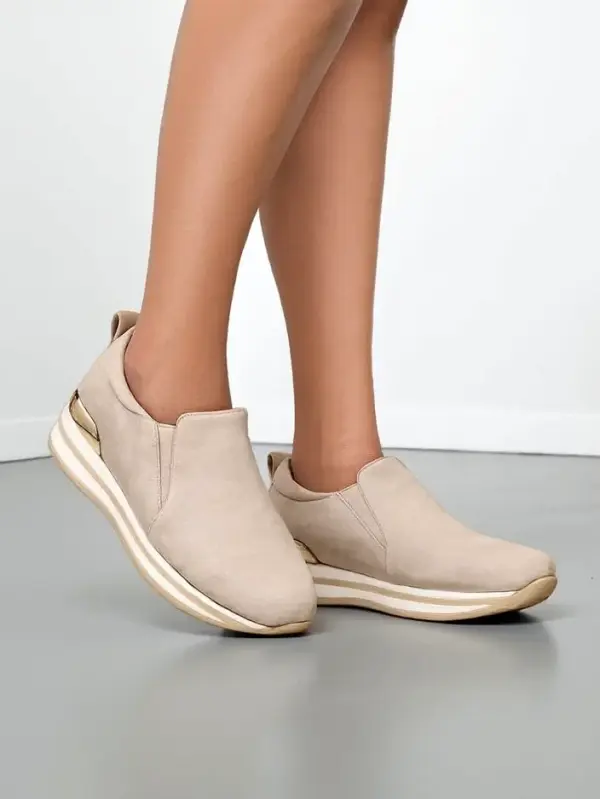 Resti Resti Women's eco suede loafers Rabbite